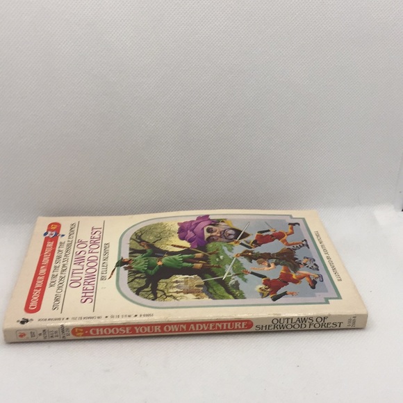Choose Your Own Adventure #47 Outlaws Of Sherwood Forest by Ellen Kushner 1st Ed - Picture 2 of 8